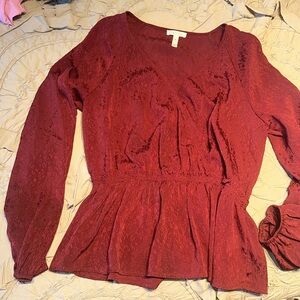 Leith medium long sleeve blouse